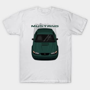 Mustang GT 1999 to 2004 SN95 New Edge - Amazon Green T-Shirt